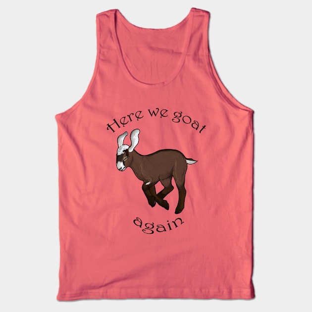 Nubian Goat Tank Top by Khalico